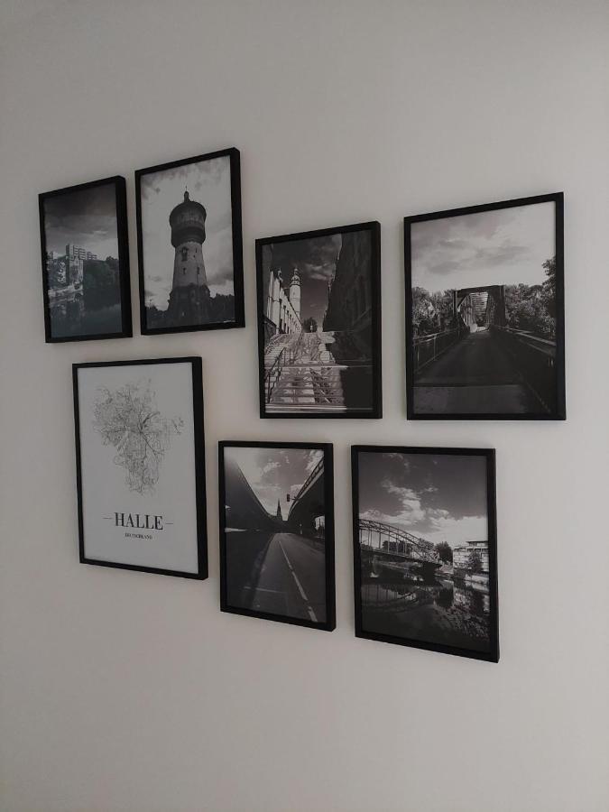 Helles Modern Eingerichtetes Apartment Halle  外观 照片
