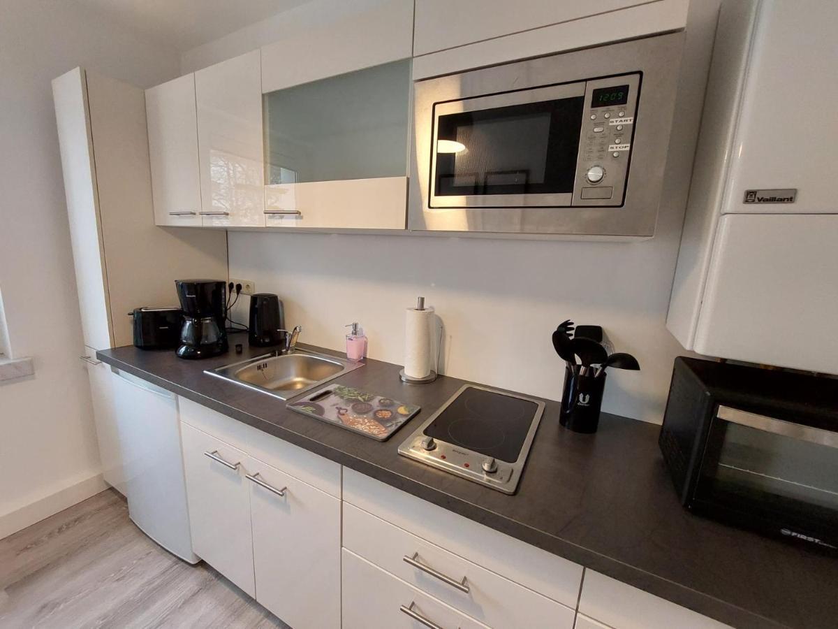 Helles Modern Eingerichtetes Apartment Halle  外观 照片